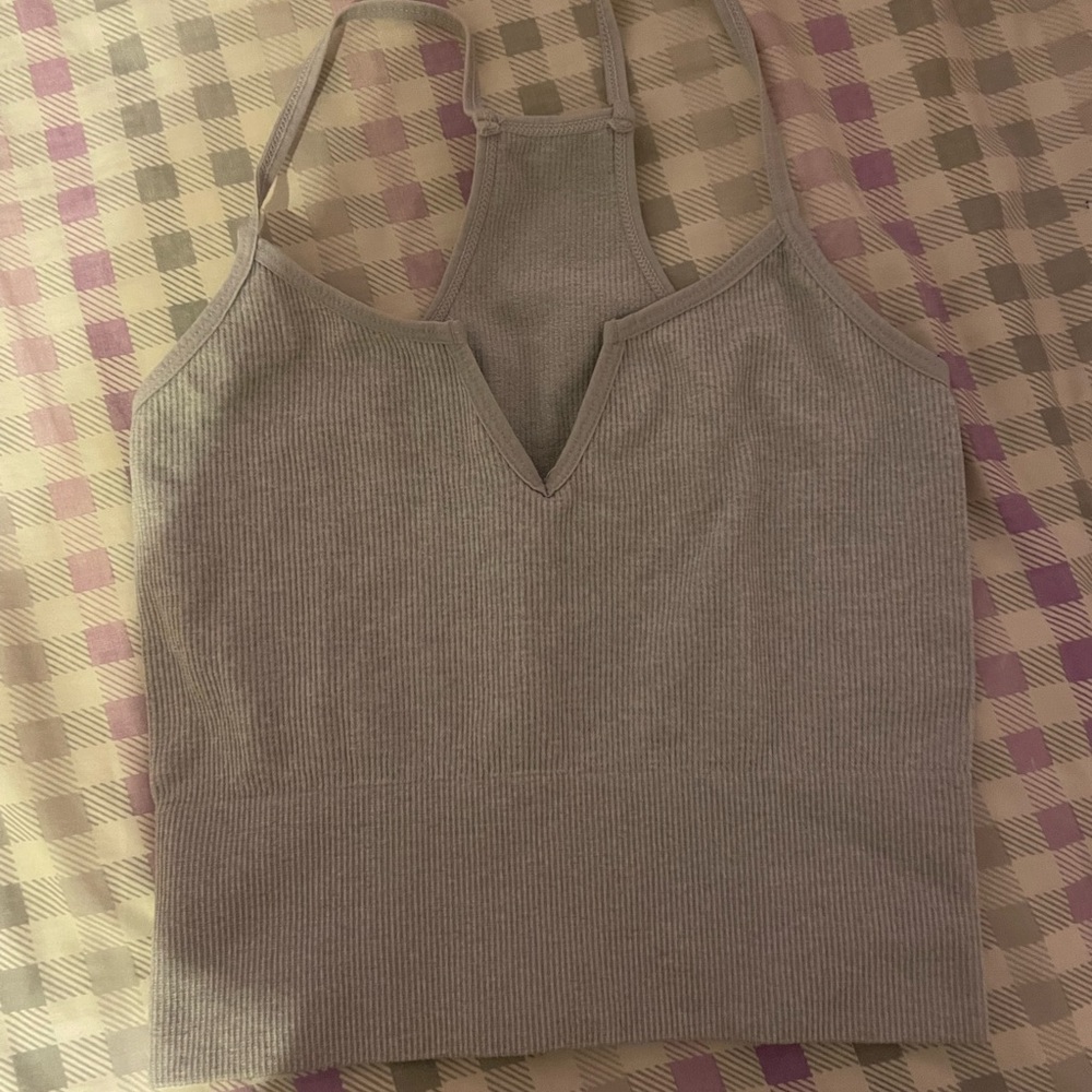 Grey tank top